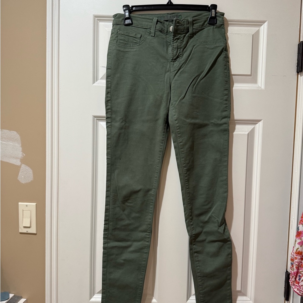 J Brand Olive Colored Pants